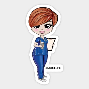 Nurse Doll Sticker